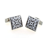 Enamel Dropping Glue Cufflinks