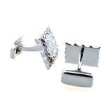 Enamel Dropping Glue Cufflinks
