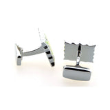 Enamel Dropping Glue Cufflinks