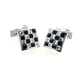 Crystal Zircon Cufflinks