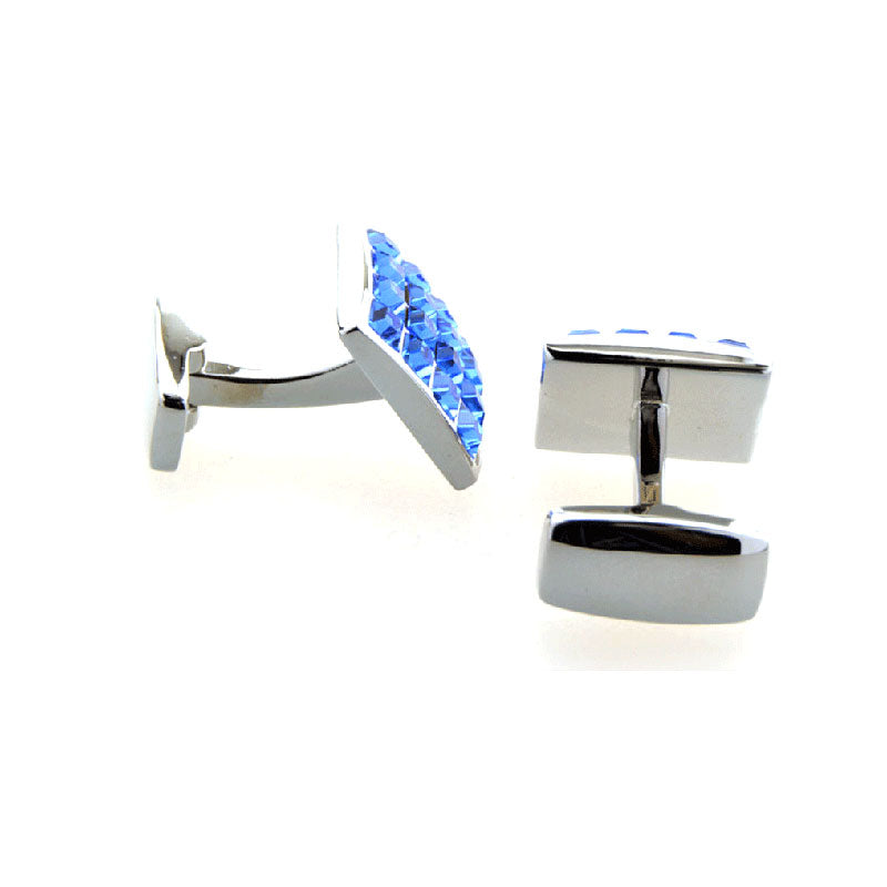 Crystal Zircon Cufflinks