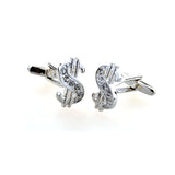 Crystal Zircon Cufflinks