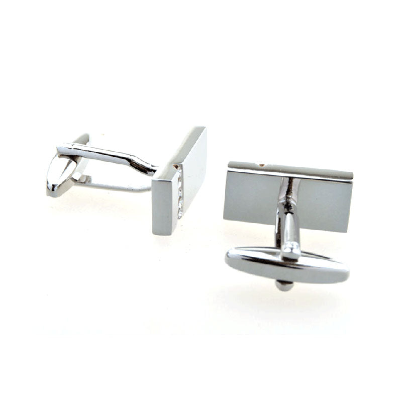 Crystal Zircon Cufflinks