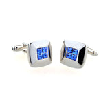 Crystal Zircon Cufflinks