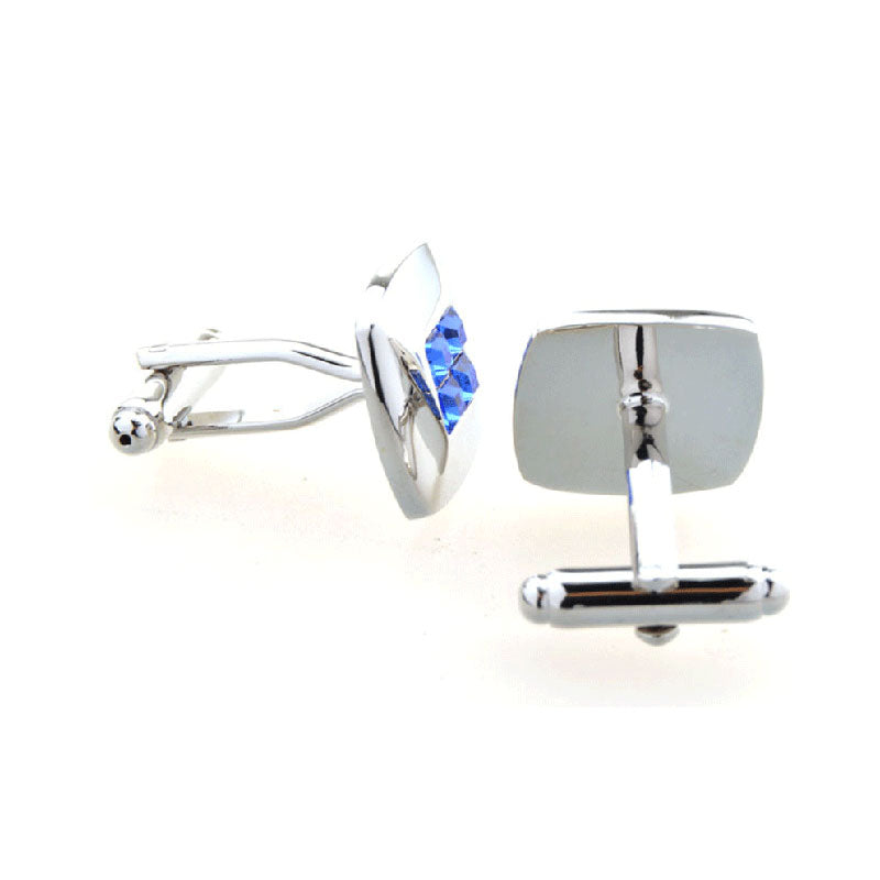 Crystal Zircon Cufflinks