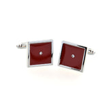 Enamel Dropping Glue Cufflinks
