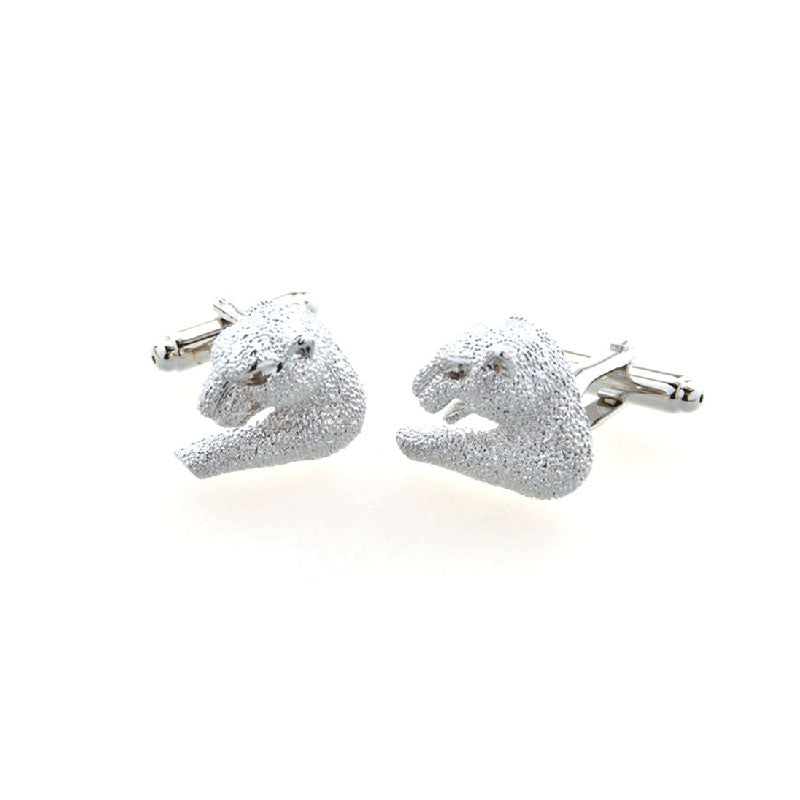 Animals Plants Plain Colour Metal Cufflinks
