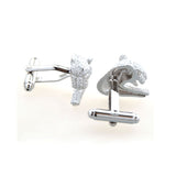 Animals Plants Plain Colour Metal Cufflinks