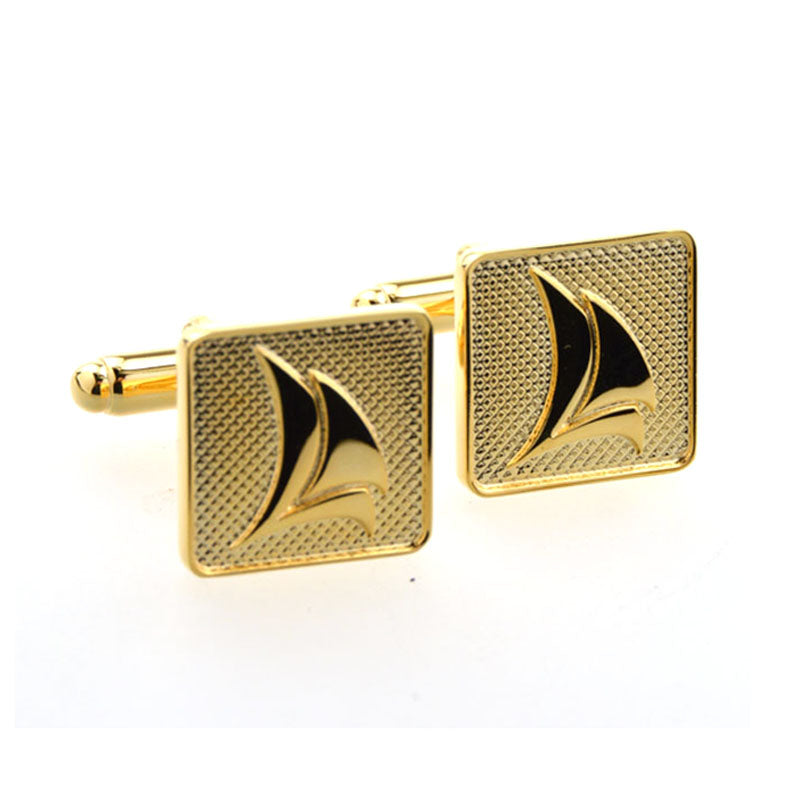 Plain Colour Metal Cufflinks