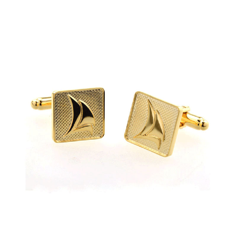 Plain Colour Metal Cufflinks