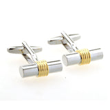 Plain Colour Metal Cufflinks
