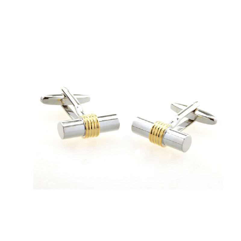 Plain Colour Metal Cufflinks