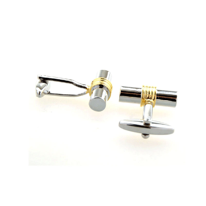 Plain Colour Metal Cufflinks