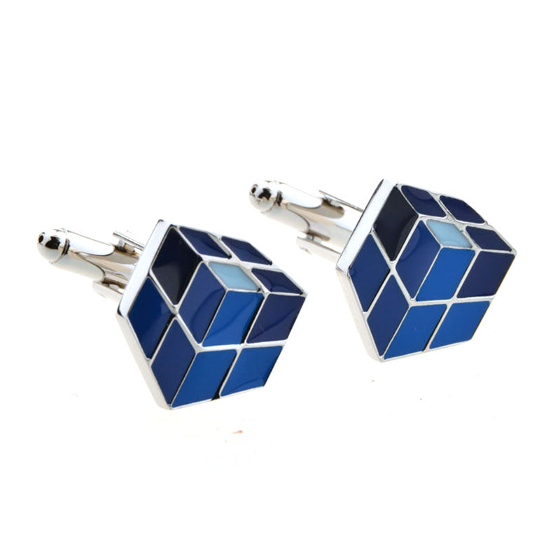 Cartoon Anime Enamel Dropping Glue Cufflinks