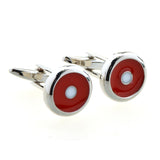 Enamel Dropping Glue Cufflinks