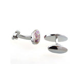 Enamel Dropping Glue Cufflinks