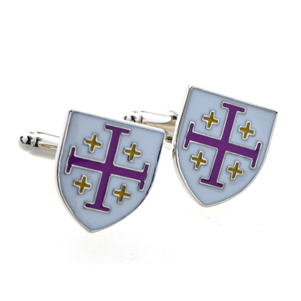 Enamel Dropping Glue Cufflinks
