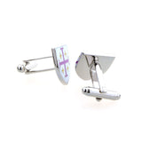 Enamel Dropping Glue Cufflinks