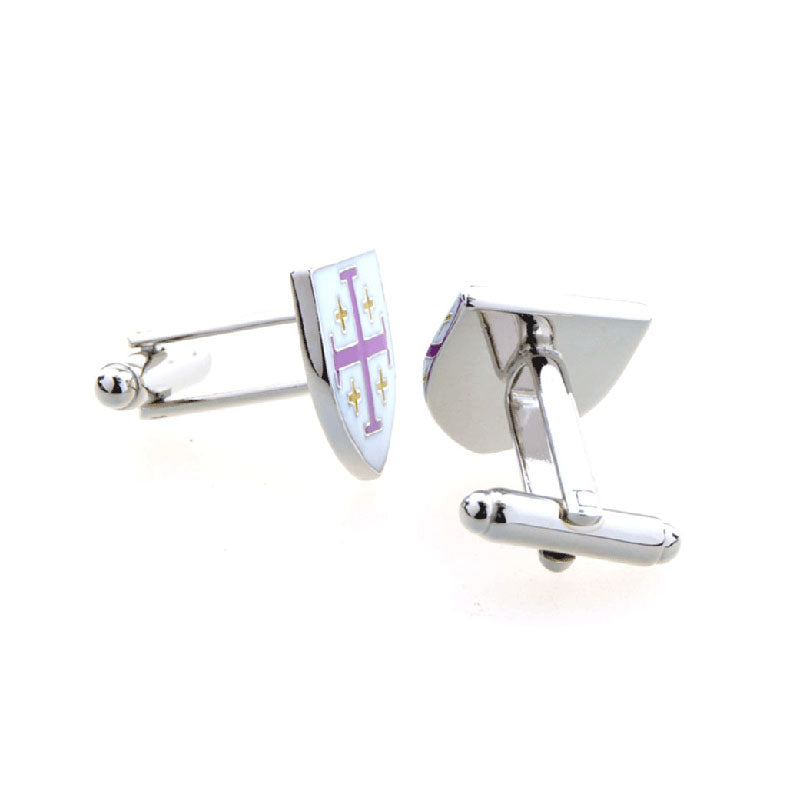 Enamel Dropping Glue Cufflinks