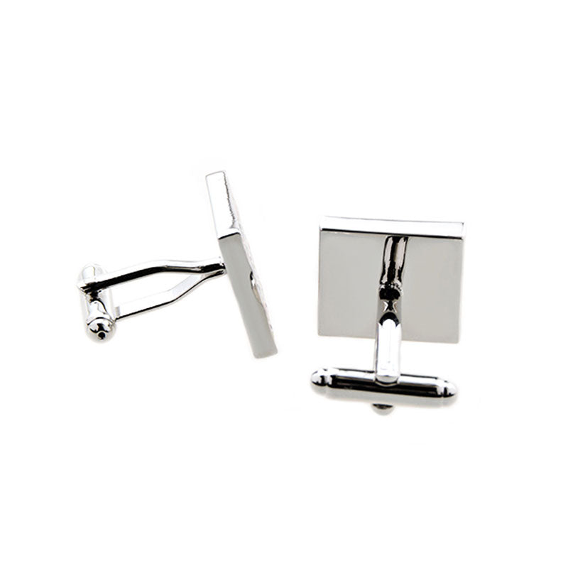 Enamel Dropping Glue Cufflinks
