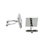 Enamel Dropping Glue Cufflinks