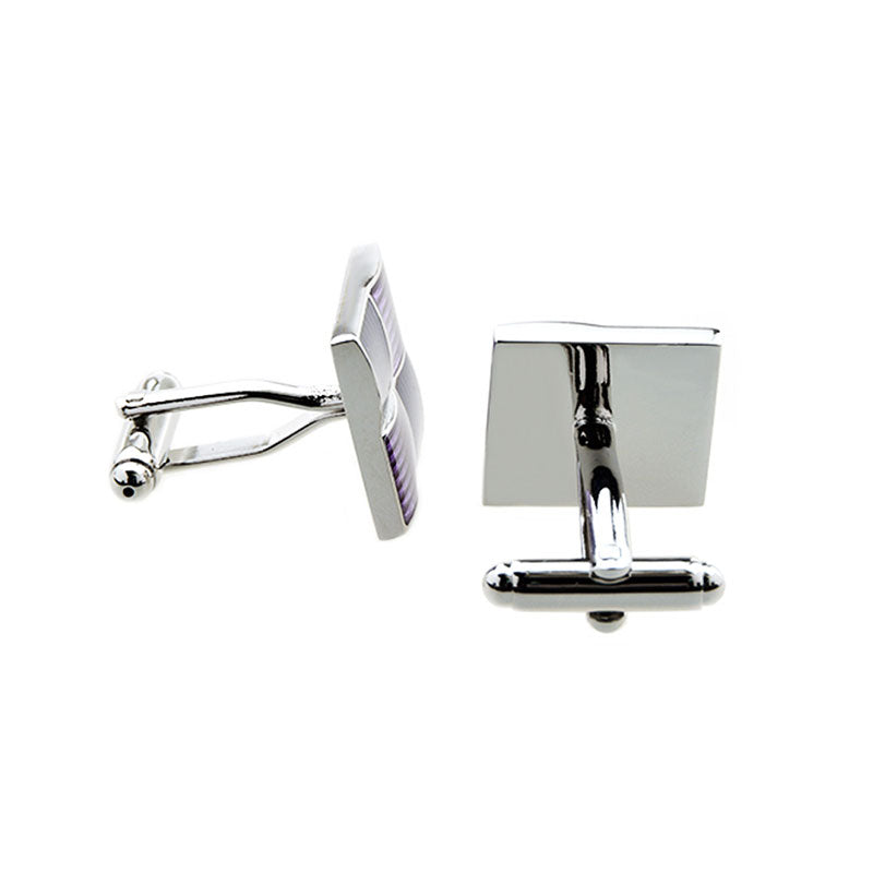 Enamel Dropping Glue Cufflinks