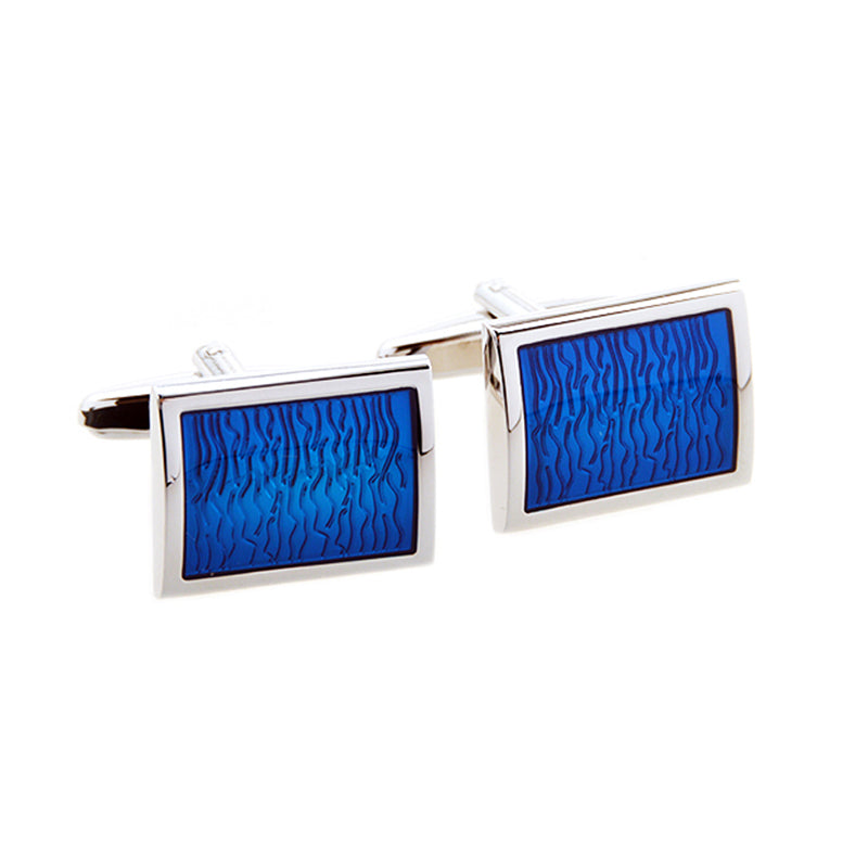Enamel Dropping Glue Cufflinks