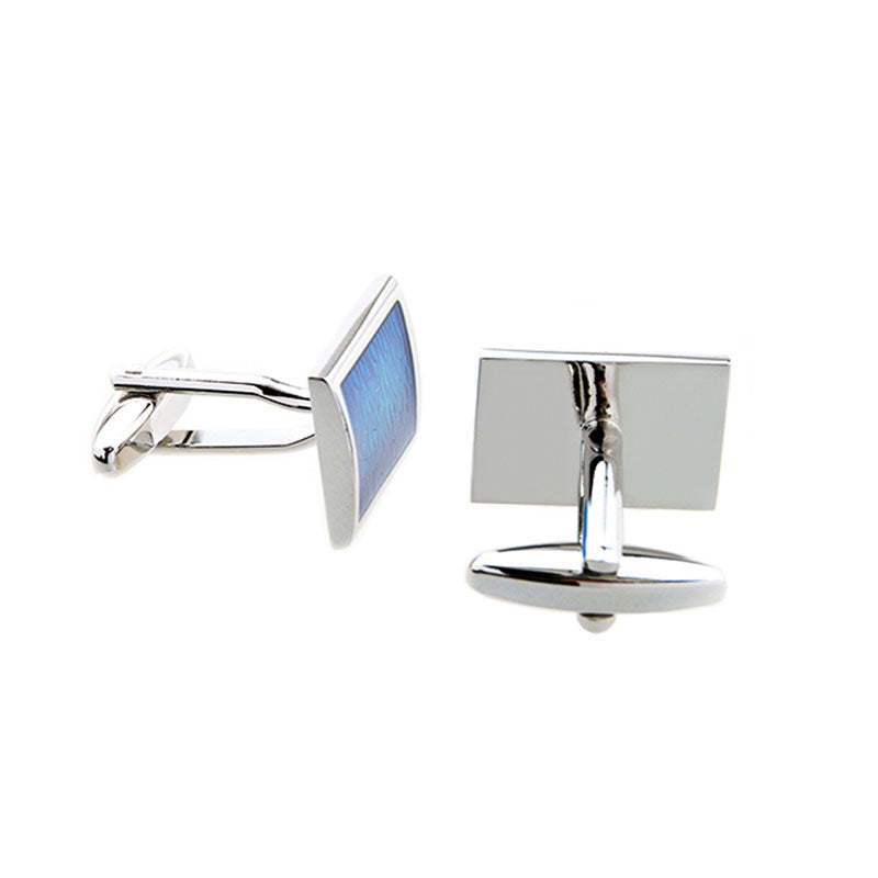 Enamel Dropping Glue Cufflinks