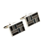 Enamel Dropping Glue Cufflinks