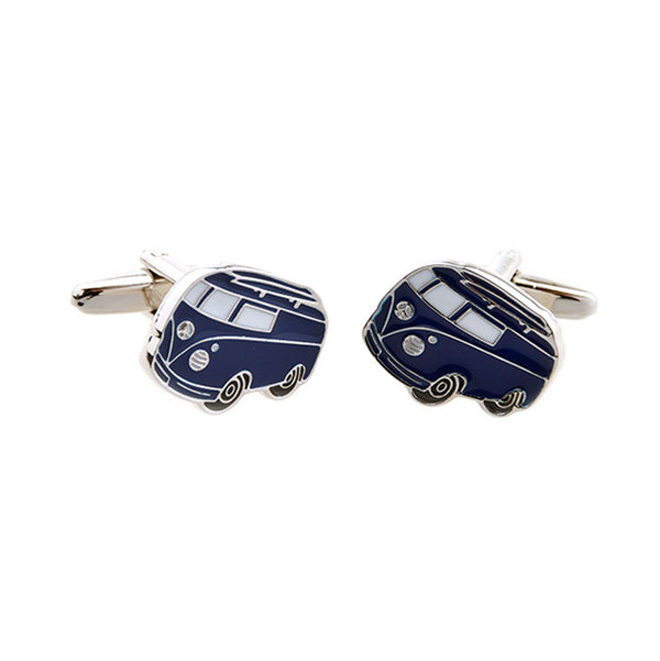 Car Logo Traffic Enamel Dropping Glue Cufflinks