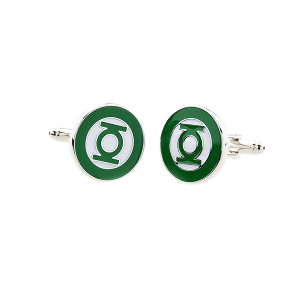 Enamel Dropping Glue Cufflinks