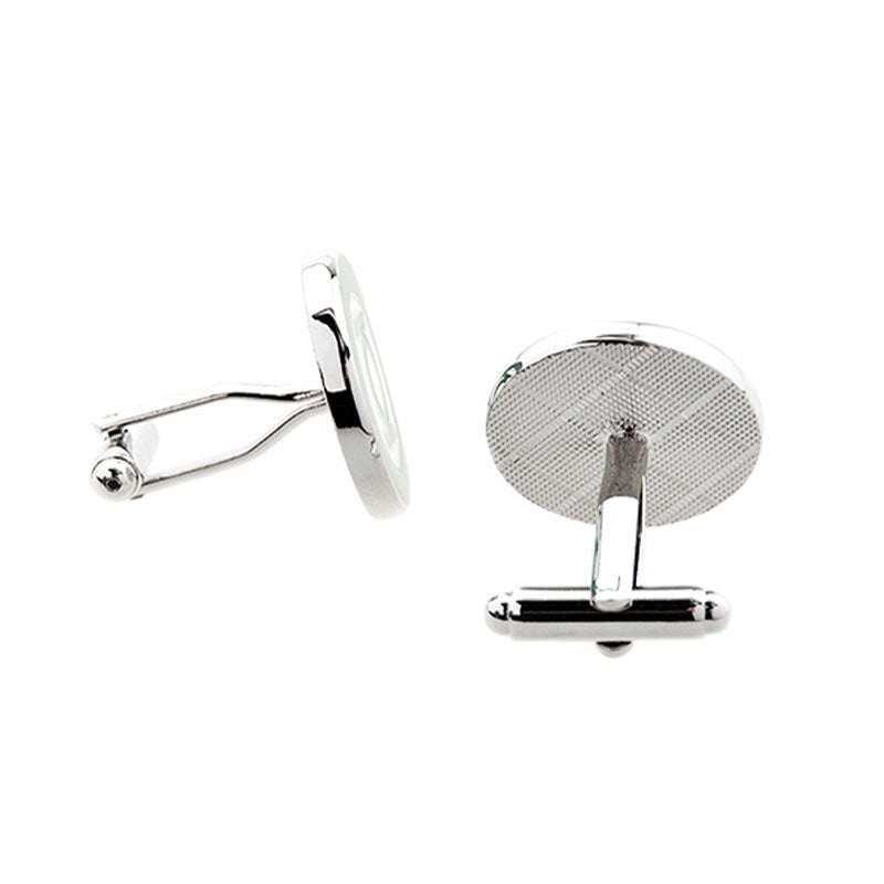 Enamel Dropping Glue Cufflinks