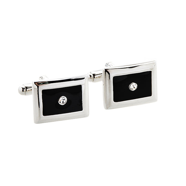 Enamel Dropping Glue Cufflinks