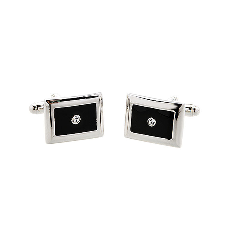 Enamel Dropping Glue Cufflinks