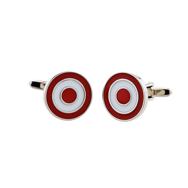 Enamel Dropping Glue Cufflinks