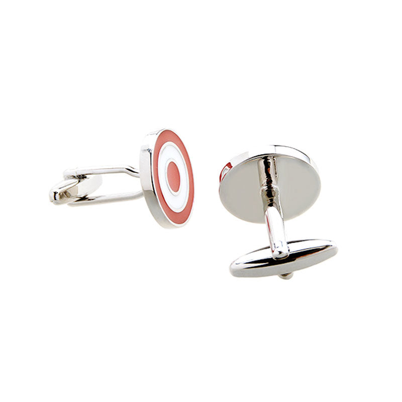 Enamel Dropping Glue Cufflinks