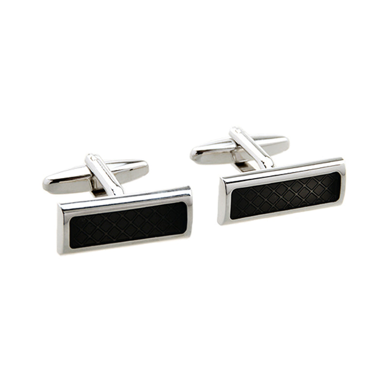 Enamel Dropping Glue Cufflinks