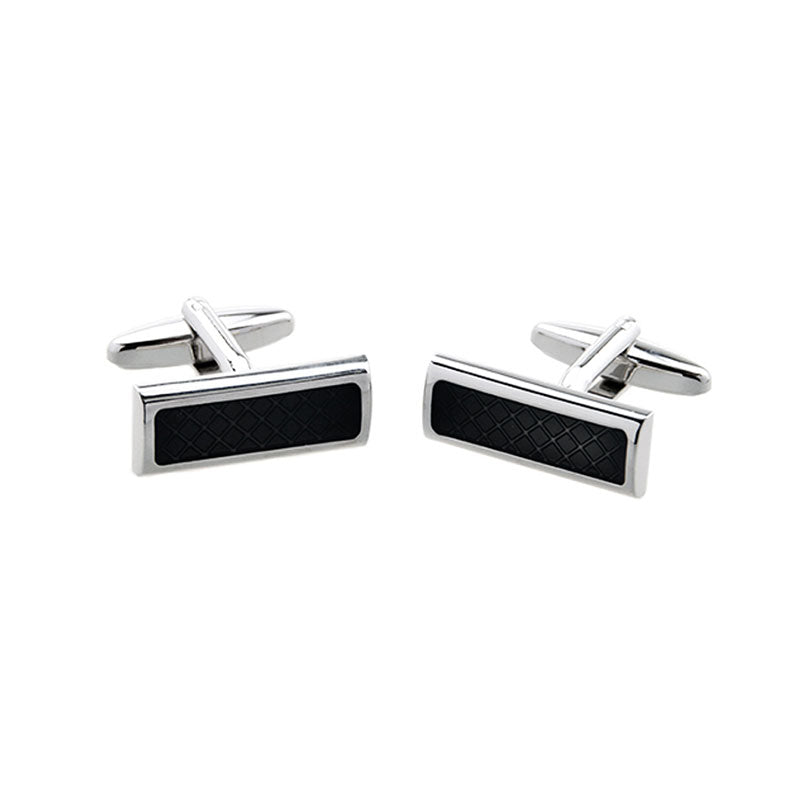 Enamel Dropping Glue Cufflinks