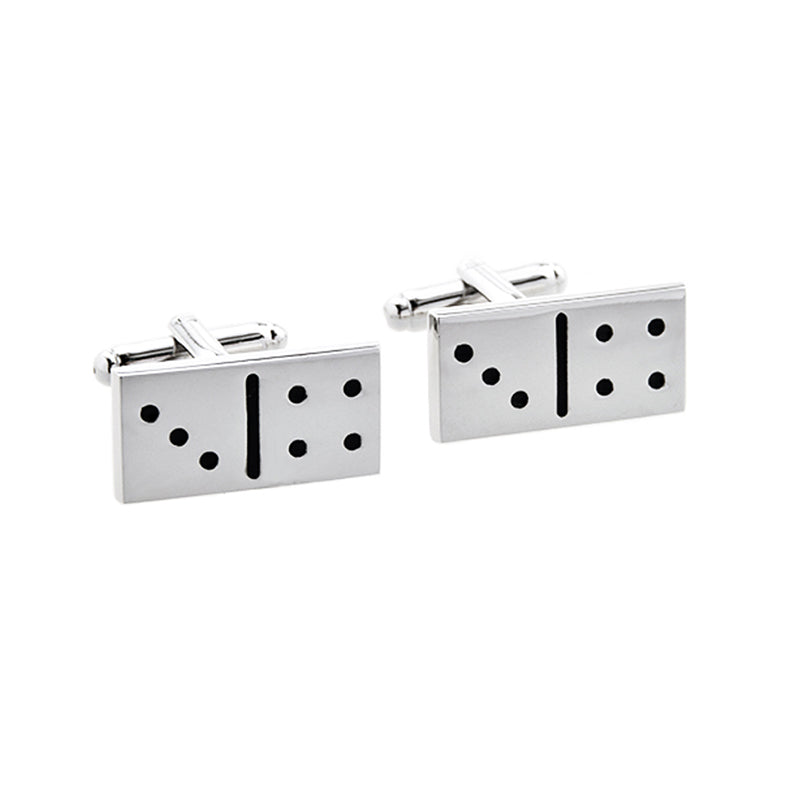 Movies Gambling Enamel Dropping Glue Cufflinks