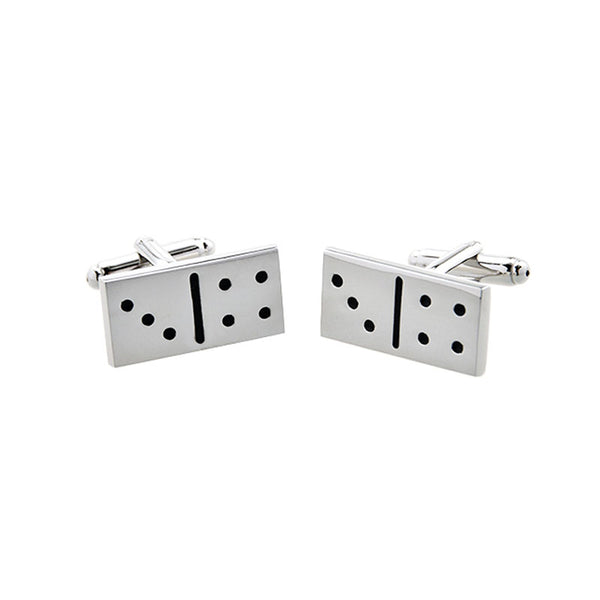 Movies Gambling Enamel Dropping Glue Cufflinks