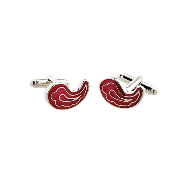 Animals Plants Enamel Dropping Glue Cufflinks