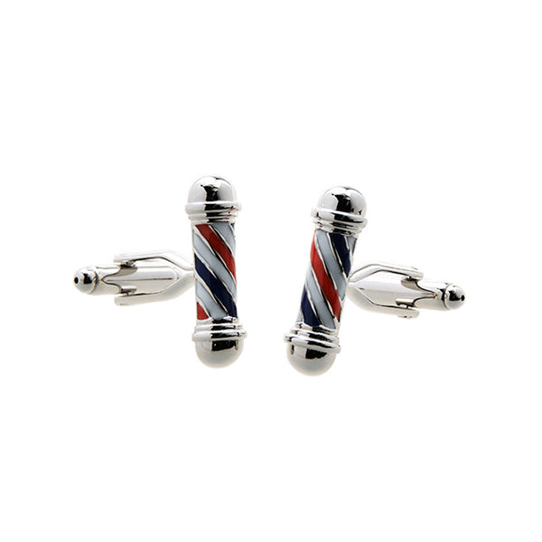Enamel Dropping Glue Cufflinks