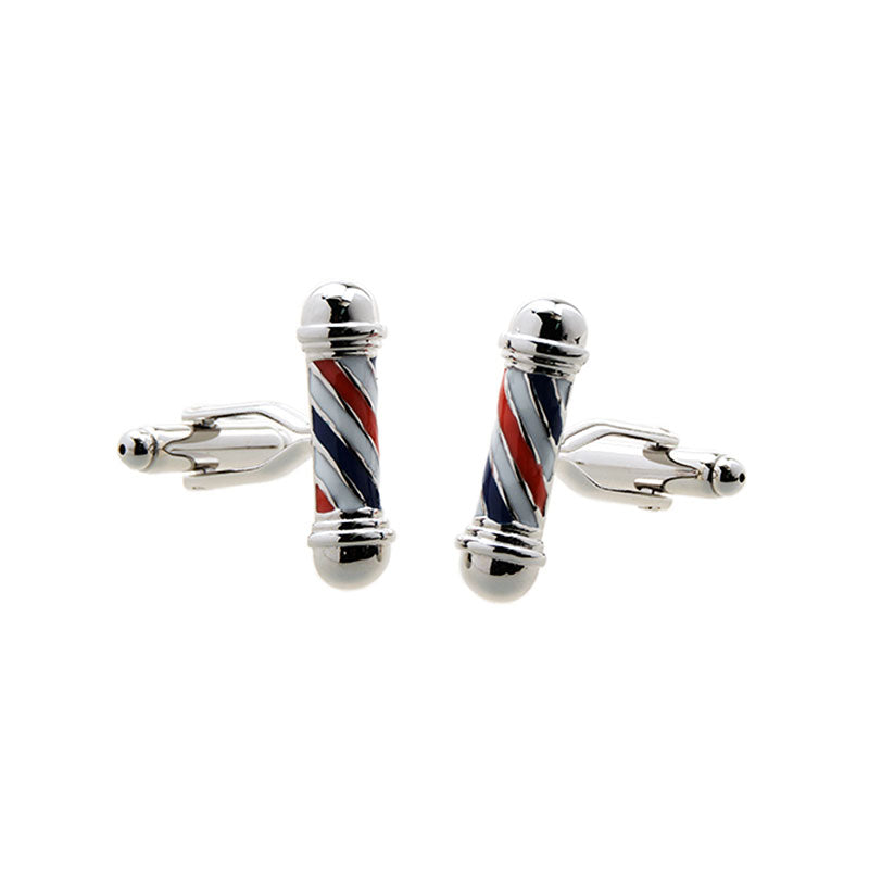 Enamel Dropping Glue Cufflinks