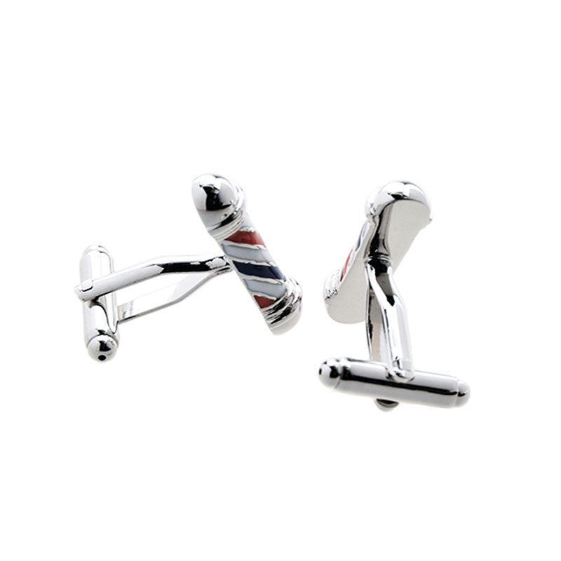 Enamel Dropping Glue Cufflinks