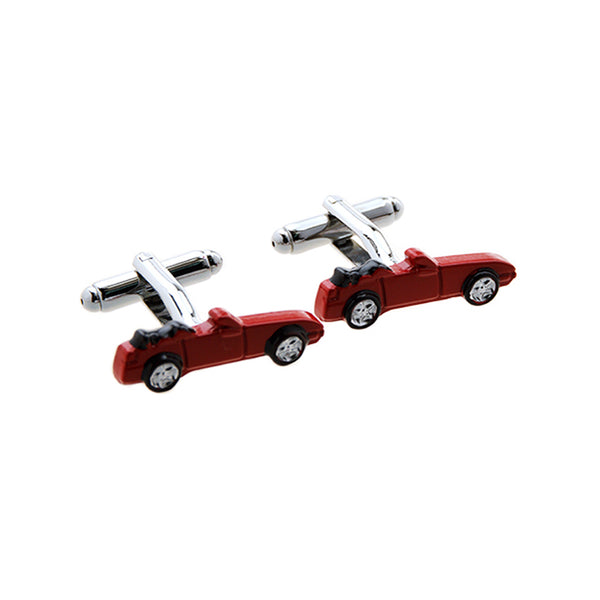 Car Logo Traffic Enamel Dropping Glue Cufflinks