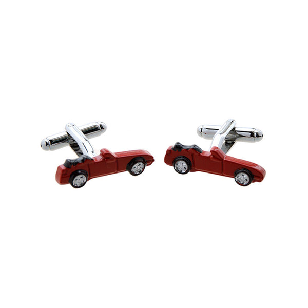 Car Logo Traffic Enamel Dropping Glue Cufflinks