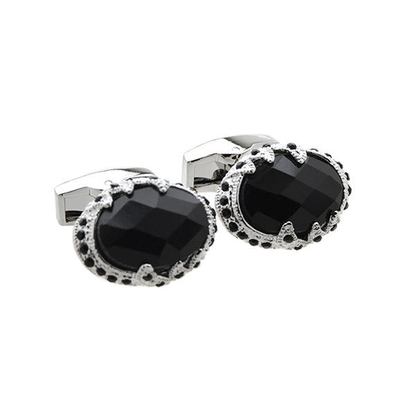 Crystal Zircon Cufflinks