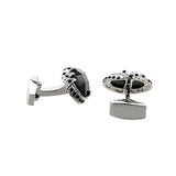 Crystal Zircon Cufflinks