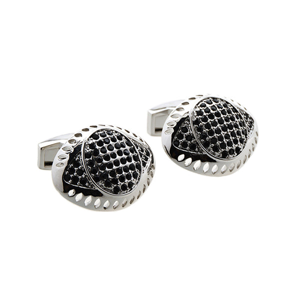 Crystal Zircon Cufflinks