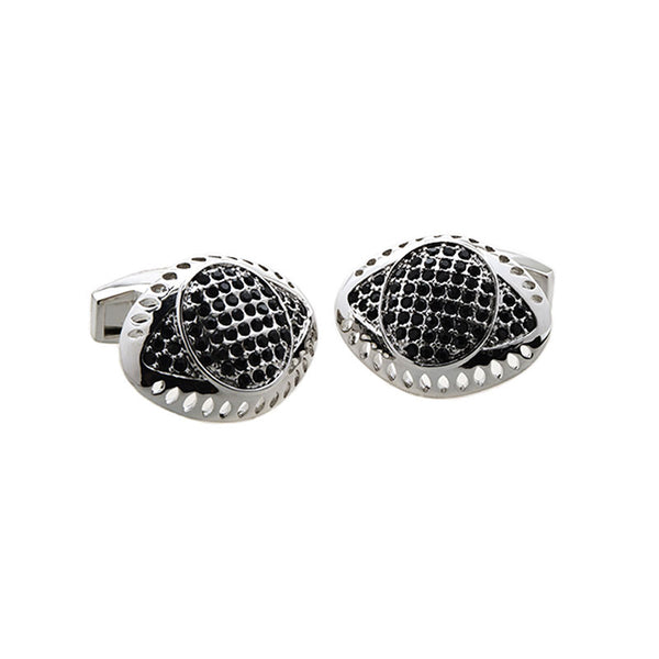 Crystal Zircon Cufflinks